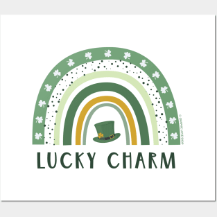 Lucky Charm Boho Rainbow © GraphicLoveShop Posters and Art